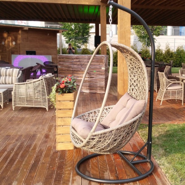 Плетене підвісне крісло Pangolin (Панголін)