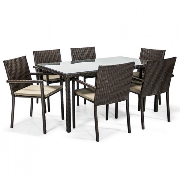 Комплект Basic 1+6 - для сучасного двору або кафе