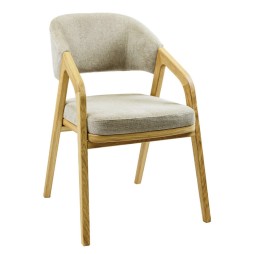 Крісло Otis натуральний дуб