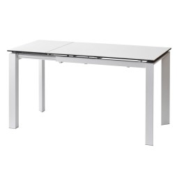 Стіл Bright Pure White 102-142 см