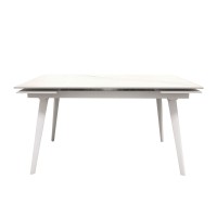 Стол Hugo Carara White 140-200 см