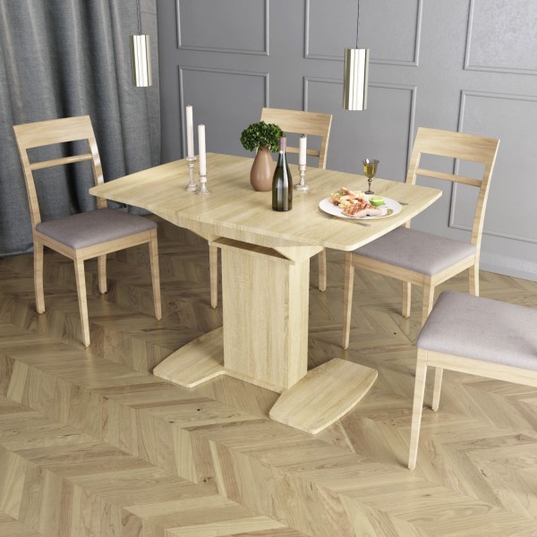 Розсувний стіл Shanghai 110-141 см – Сучасний стіл для вашої кухні