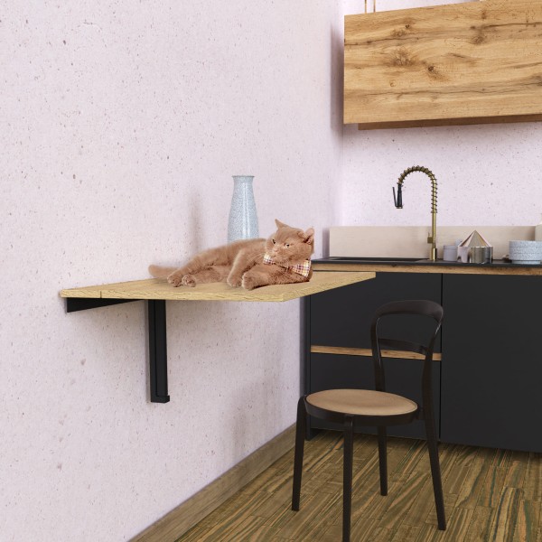 Настінний відкидний стіл Mini — стильне рішення для компактних просторів