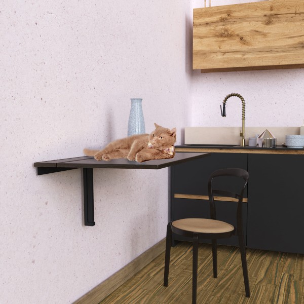 Настінний відкидний стіл Mini — стильне рішення для компактних просторів