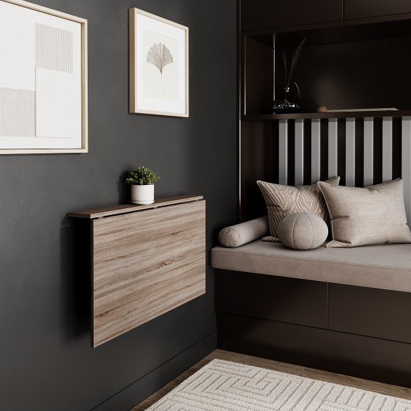 Настінний відкидний стіл Mini — стильне рішення для компактних просторів