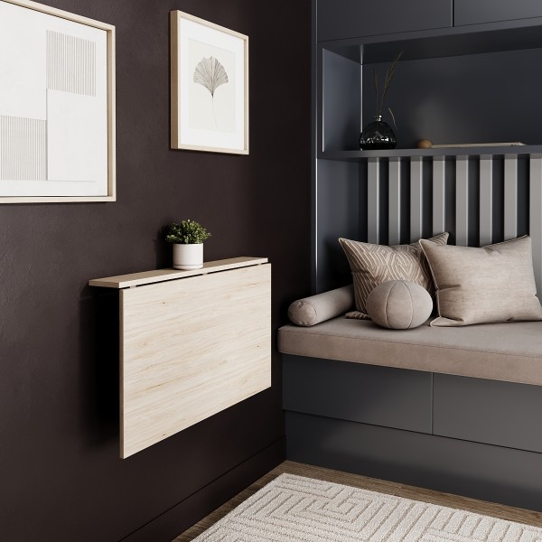 Настінний відкидний стіл Mini — стильне рішення для компактних просторів