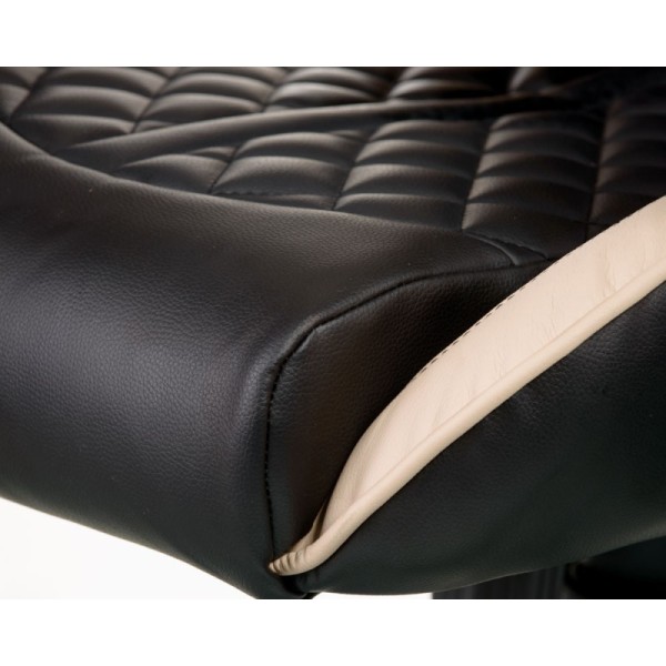 Геймерське крісло ExtremeRace 3 black/cream