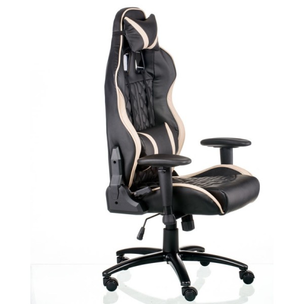 Геймерське крісло ExtremeRace 3 black/cream