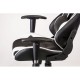 Геймерське крісло ExtremeRace black/white
