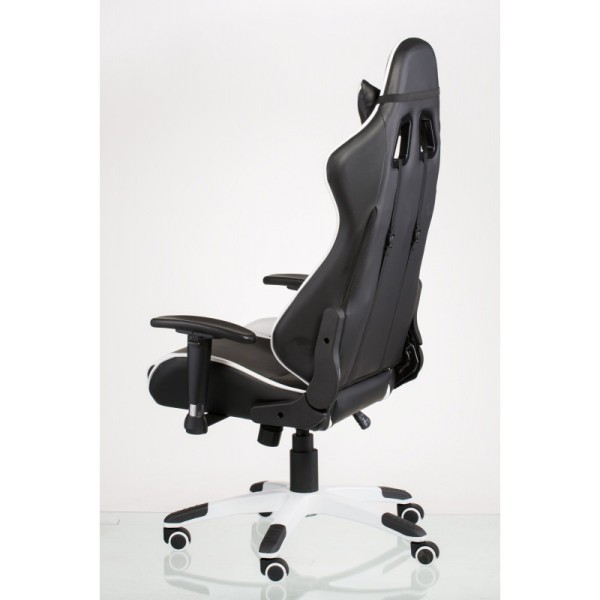 Геймерське крісло ExtremeRace black/white