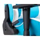 Геймерське крісло ExtremeRace light blue/white