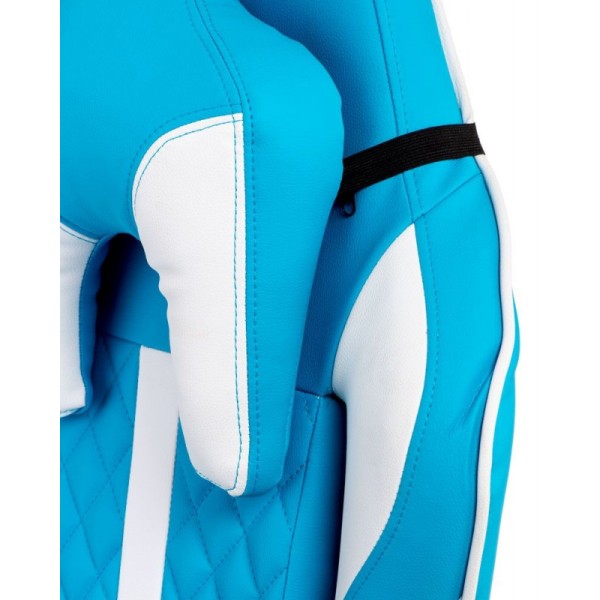 Геймерське крісло ExtremeRace light blue/white