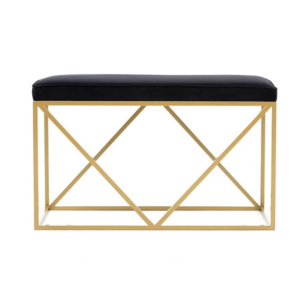 М'яка банкетка V - Стиль лофт з металевим каркасом