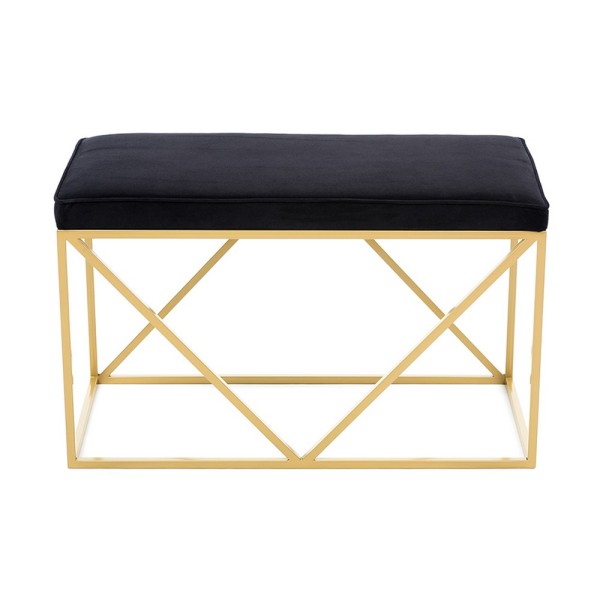 М'яка банкетка V - Стиль лофт з металевим каркасом