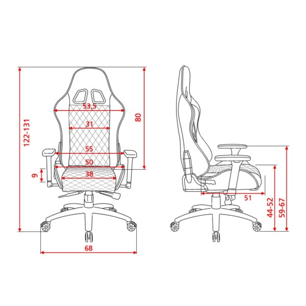 Крісло для геймерів HATOR Darkside RGB