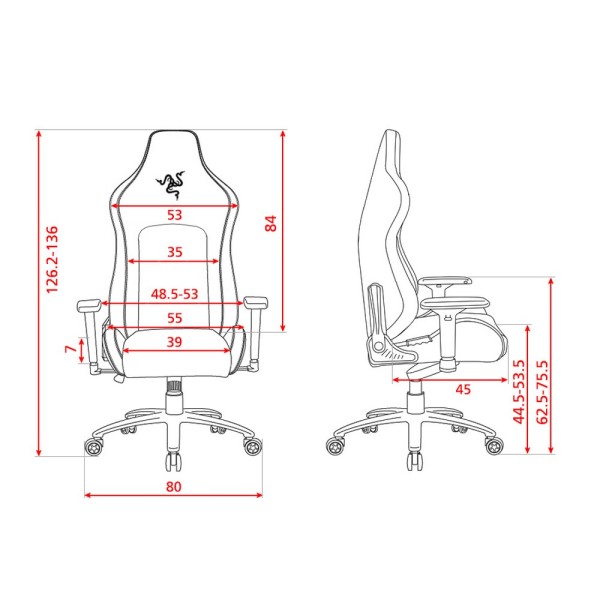 Крісло для геймерів Razer Iskur Fabric - максимальний комфорт та підтримка