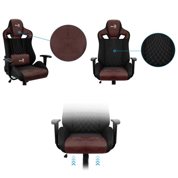Геймерське крісло Aerocool Earl для максимального комфорту
