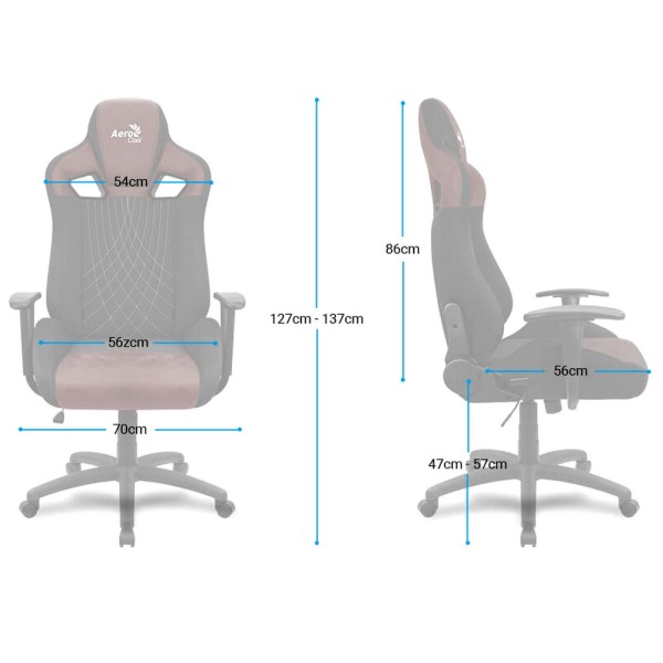 Геймерське крісло Aerocool Earl для максимального комфорту