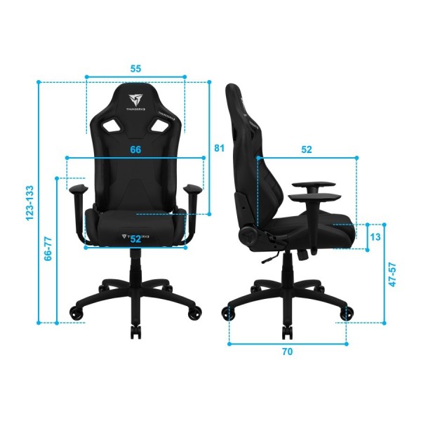 Геймерське крісло Aerocool ThunderX3 XC3 – Комфорт для професіоналів