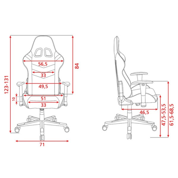 Геймерське крісло DXRacer P Series – ідеальний вибір для геймерів і офісу