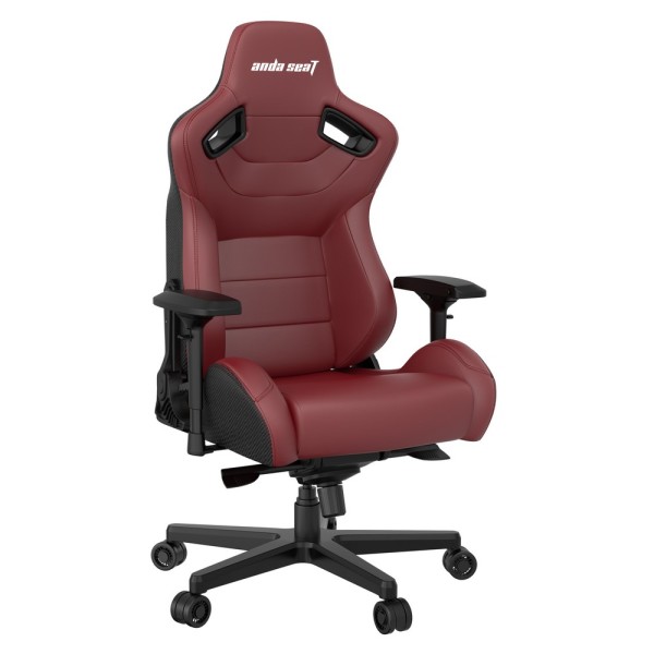 Крісло ігрове Anda Seat Kaiser 2 Black/Maroon XL - ідеальний вибір для геймерів