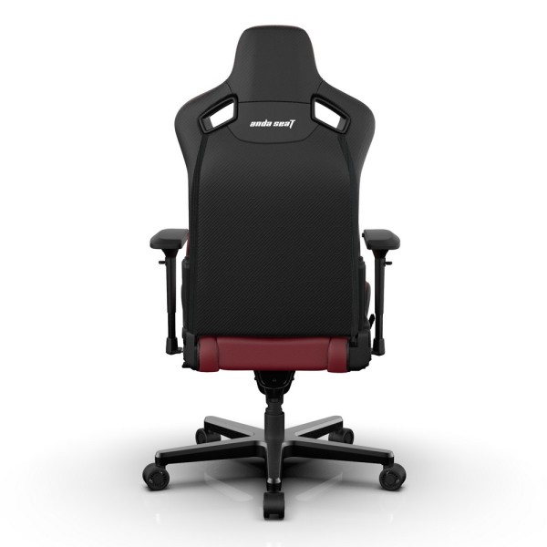 Крісло ігрове Anda Seat Kaiser 2 Black/Maroon XL - ідеальний вибір для геймерів