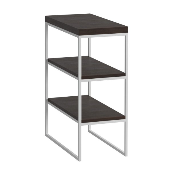 Консоль 3 полиці для вітальні в стилі лофт