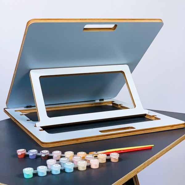 Стіл для творчості Artist mini tablet – практичний розкладний стіл для будь-якої діяльності