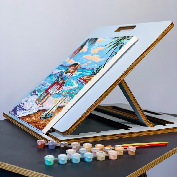 Стіл для творчості Artist mini tablet – практичний розкладний стіл для будь-якої діяльності