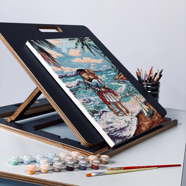 Стіл для творчості Artist mini tablet – практичний розкладний стіл для будь-якої діяльності