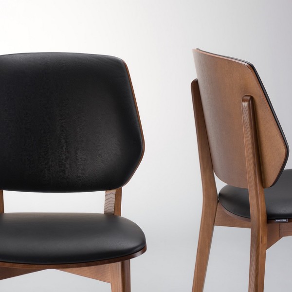 Стілець 03В в скандинавському стилі для кухні та кафе