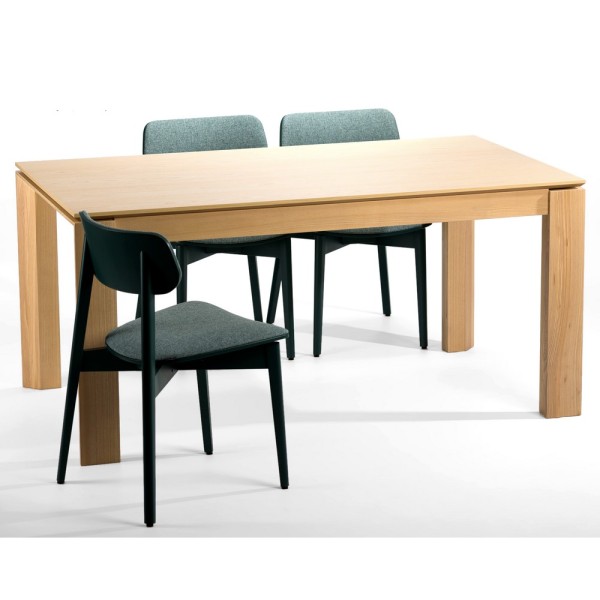 Стіл Milan front slide шпонований - Розкладний стіл для кухні