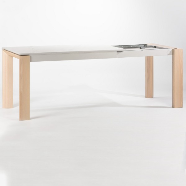 Стіл Milan front slide шпонований - Розкладний стіл для кухні