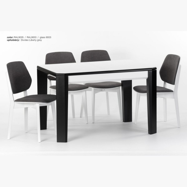 Стіл Варгас скляний — елегантність та функціональність для вашої кухні