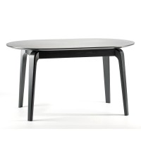 Стіл Спейс овал шпонований