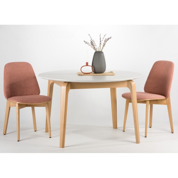 Стіл Спейс круглий шпонований - для вашої кухні