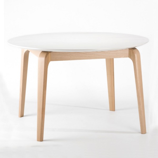 Стіл Спейс круглий шпонований - для вашої кухні