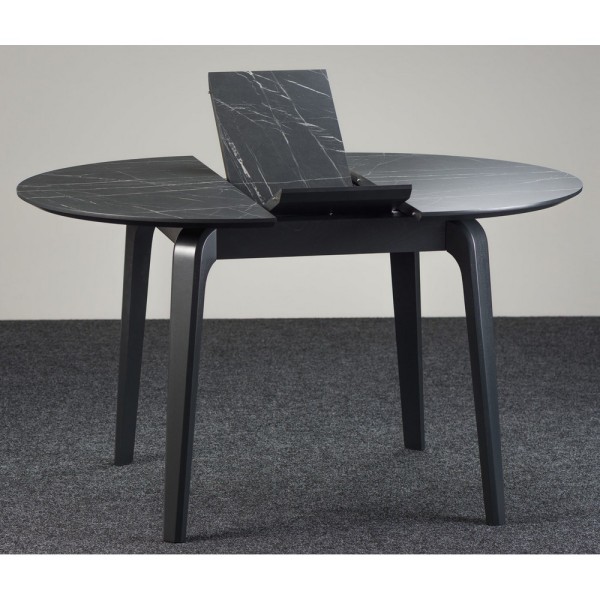 Круглий розкладний стіл Спейс HPL d-100 для кухні