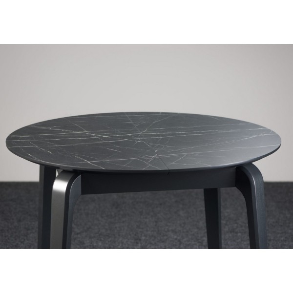 Круглий розкладний стіл Спейс HPL d-100 для кухні