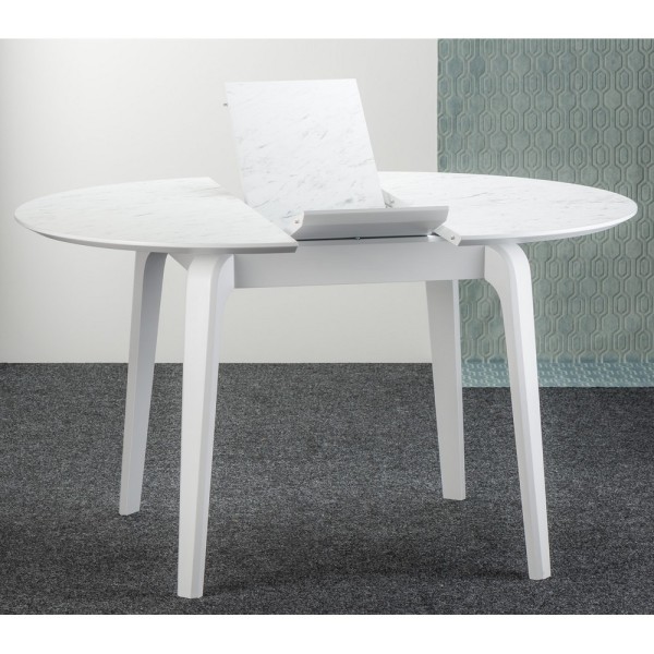 Круглий розкладний стіл Спейс HPL d-100 для кухні