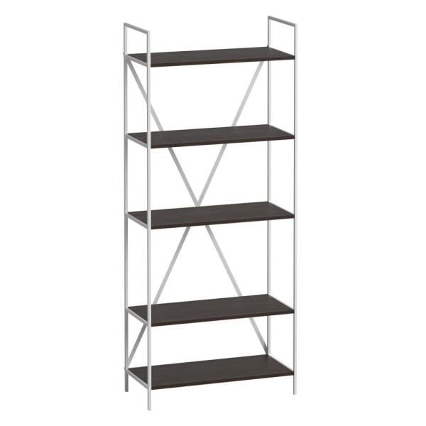 Стелаж drom09 – металевий стелаж для вітальні в стилі лофт