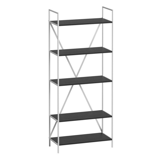 Стелаж drom09 – металевий стелаж для вітальні в стилі лофт