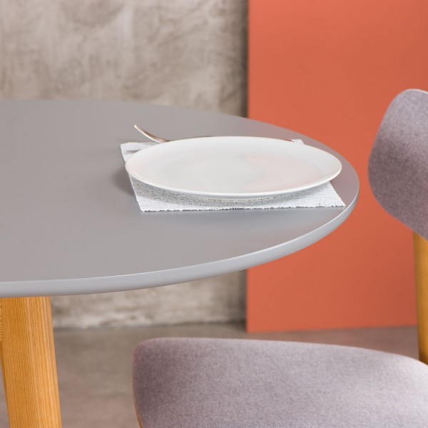 Стіл Турін New oval шпонований – розкладний овальний стіл для кухні