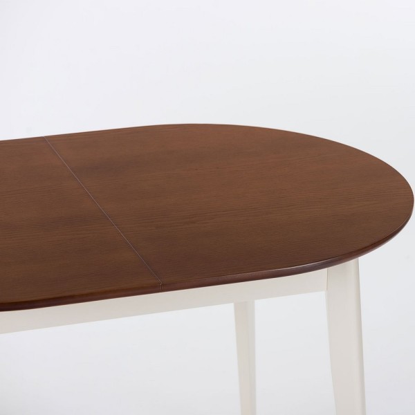 Стіл Турін New oval шпонований – розкладний овальний стіл для кухні