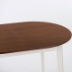 Стіл Турін New oval шпонований – розкладний овальний стіл для кухні