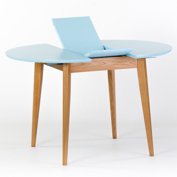 Кухонний стіл Турін round шпонований