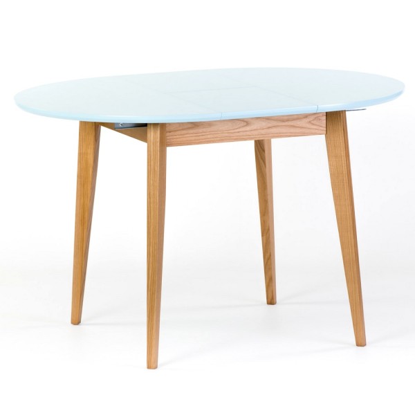 Кухонний стіл Турін round шпонований