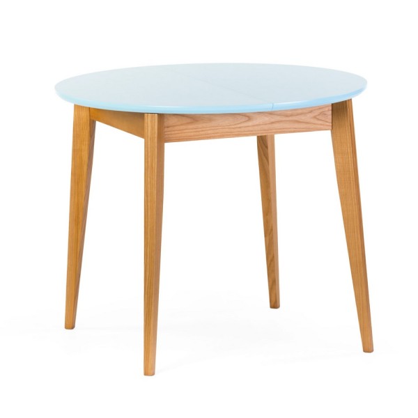 Кухонний стіл Турін round шпонований