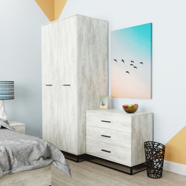 Шафа Ascet - Меблі для спальні в стилі лофт