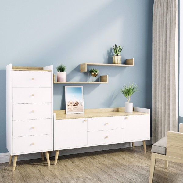 Книжкова полиця Asgard – стильна та практична для вашої вітальні